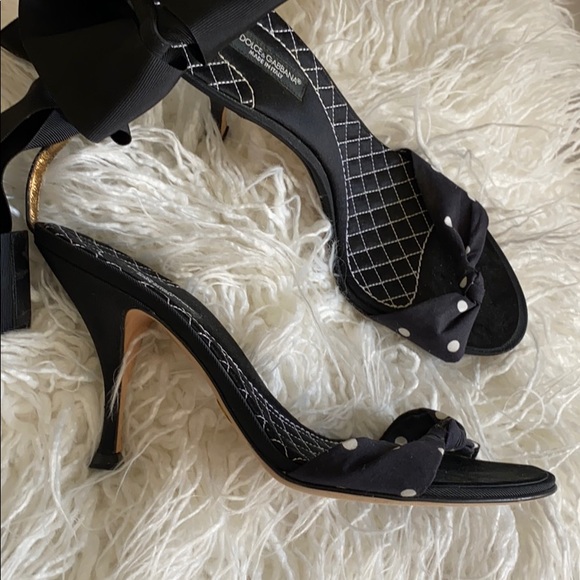 Dolce & Gabbana polka dot ballerina heels - Picture 3 of 8